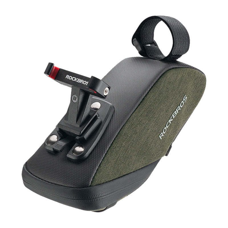 ROCKBROS C53 Bike Saddle Bag Cycling Bicycle Tail Storage Bag with Mudguard ROCKBROS C53 Bike Saddle Bag Cycling Bicycle Tail Storage Bag with Mudguard